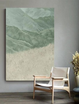 Mountain Painting - Green Mounts 06